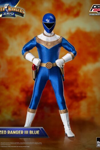 Power Rangers Zeo FigZero Action Figure 1/6 Ranger III Blue 30 cm