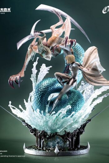 Claymore Elite Exclusive Statue 1/6 Clare vs. Ophelia 69 cm