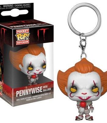 Stephen King's It 2017 Pocket POP! Vinyl Keychain Pennywise with Balloon 4 cm