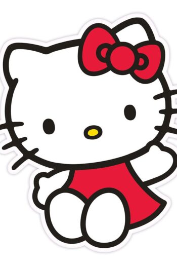 Sanrio Pillow Hello Kitty Red Dress 36 cm