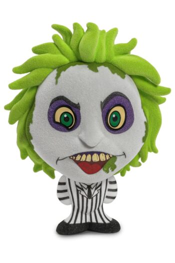Beetlejuice Beetlejuice Bhunny Flocked Vinyl Figure Beetlejuice Striped Suit 10 cm