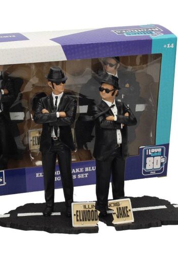 Blues Brothers Movie Icons Statue 2-Pack Jake & Elwood 18 cm
