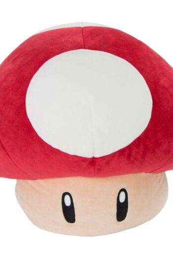 Super Mario Mocchi-Mocchi Mega Plush Figure Super Mushroom Red 36 cm