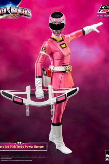 Power Rangers Turbo FigZero Action Figure 1/6 Pink Turbo Power Ranger 30 cm