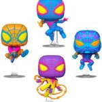 Marvel POP! TV Vinyl Figure 4-Pack Miles Morales (BLKLT) 9 cm