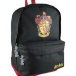 Harry Potter Backpack Gryffindor Black Burgundy