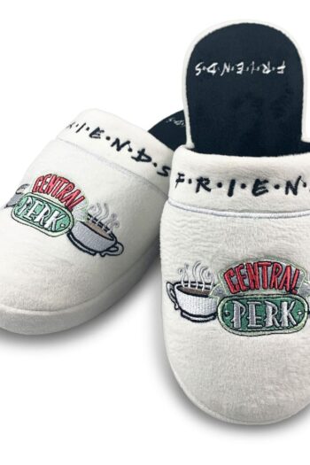 Friends Slippers Logo Central Perk White EU 38-41
