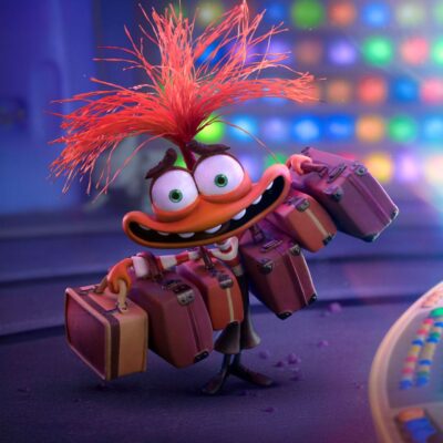 Inside Out 2 Art Scale Statue 1/10Anxiety 18 cm by Iron Studio - immagine 3