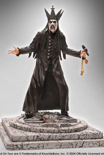 Mercyful Fate Rock Iconz Statue King Diamond III (Black Version) 22 cm
