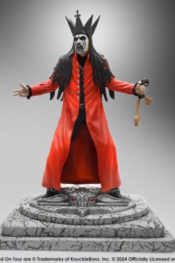 Mercyful Fate Rock Iconz Statue King Diamond III (Red Version) 22 cm