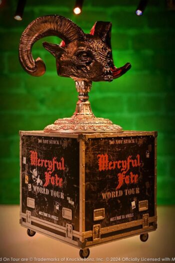 Mercyful Fate Rock Ikonz On Tour Road Case Statue & Stage Mask Set World Tour