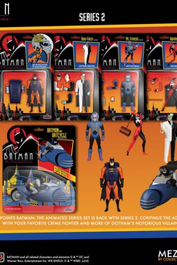 Batman: The Animated Series 2 5 Points Action Figures Deluxe Box Set 9 cm