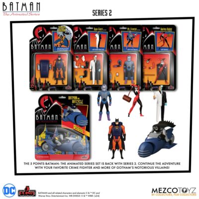 Batman: The Animated Series 2 5 Points Action Figures Deluxe Box Set 9 cm by Mezco - immagine 2