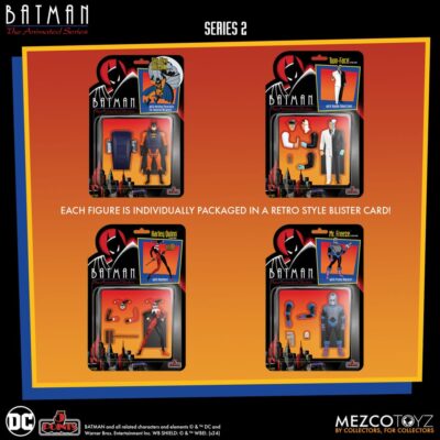 Batman: The Animated Series 2 5 Points Action Figures Deluxe Box Set 9 cm by Mezco - immagine 11