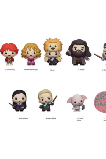 Harry Potter 3D PVC Bag Clips Series 12 Display (24)