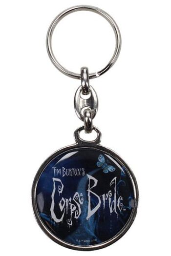 Corpse Bride Metal Keychain Logo Ver. 2