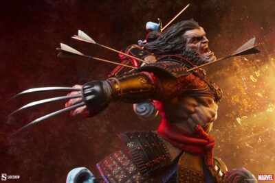 Marvel Premium Format Statue Wolverine: Ronin 61 cm sign Martin Canale by Sideshow - immagine 4