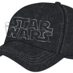 Star Wars Curved Bill Cap Silver Logo