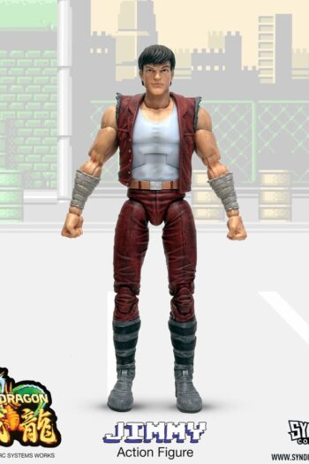 Double Dragon Deluxe Action Figure 1/12 Jimmy 18 cm
