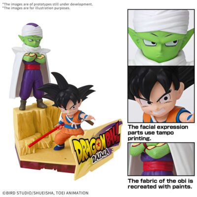 Dragon ball daima son goku & piccolo model kit by Bandai - immagine 2