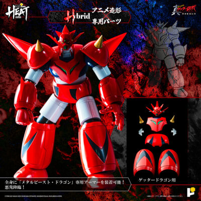 Getter Dragon (Armageddon Ver.) Pose + Metal Heat Getter Robot Armageddon by Pose Plus - immagine 10