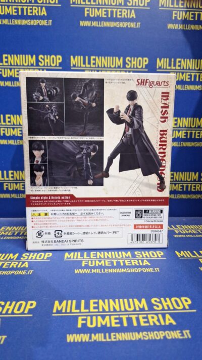 Mashle: Magic and Muscles S.H. Figuarts Action Figure Mash Burnedead 15 cm by Bandai - immagine 2
