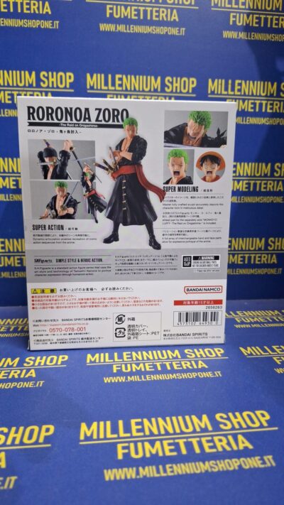 S.H. Figuarts One Piece - Roronoa Zoro - Onigashima Invasion - by Bandai - immagine 8