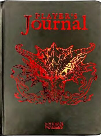 Notebook A5 Player's Journal