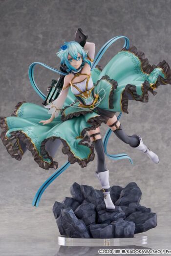 Sword Art Online SHIBUYA SCRAMBLE FIGURE PVC Statue 1/7 Sinon Crystal Dress Ver. 29 cm