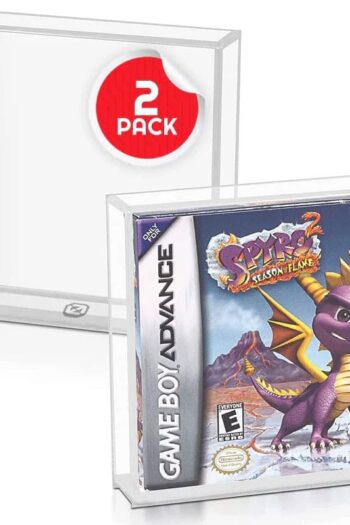 Acrylic Case 2-Pack for Gameboy/Gameboy Advance Games
