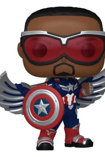 Captain America Brave New World POP! Movies Vinyl Figure Captain America 9 cm