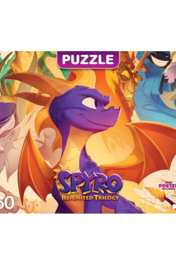 Spyro Reignited Trilogy Kids Puzzle Heroes (160 pieces)