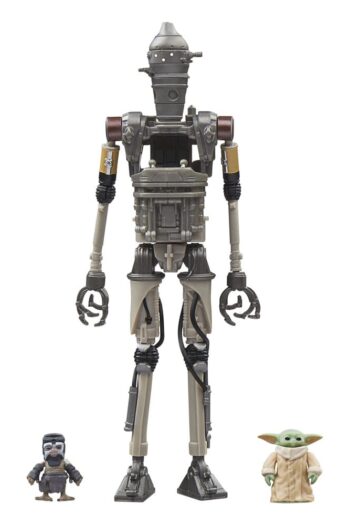 Star Wars: The Mandalorian Vintage Collection Action Figure 3-Pack IG-12, Grogu & Anzellan 10 cm