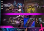Arcane Action Figure 1/6 Jinx 27 cm by Hot Toys - immagine 10