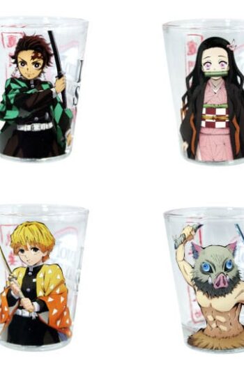 Demon Slayer Shot Glasses 4-Pack Group 59 ml