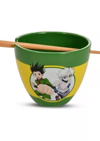 Hunter x Hunter Ramen Bowl with Chopsticks Logo 473 ml