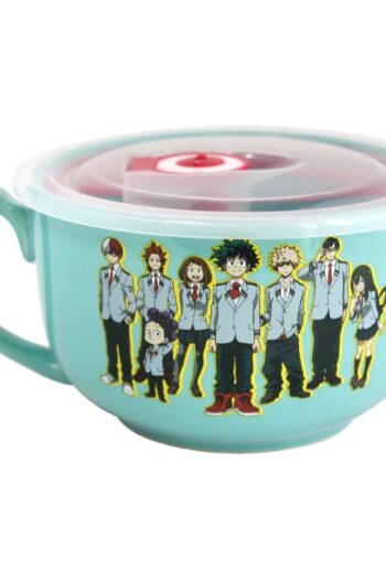 My Hero Academia Ramen bowl with lid and handle UA 532 ml