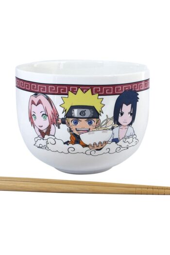 Naruto Shippuden Ramen Bowl with Chopsticks Team Seven 414 ml