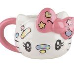 Sanrio 3D Mug Hello Kitty Kitty Kawaii