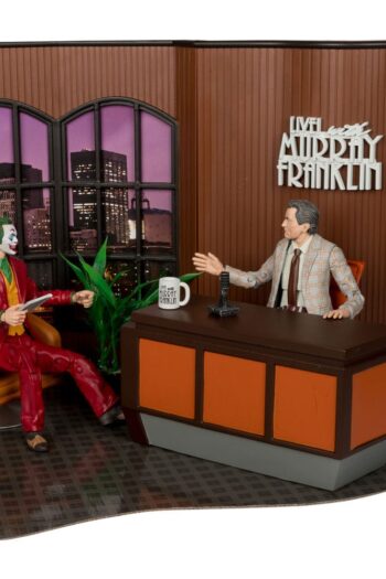 Joker DC Multiverse (Joker Movie) Deluxe Colllector Action Figure The Joker (Live with Murray Franklin) Limited Edition 18 cm