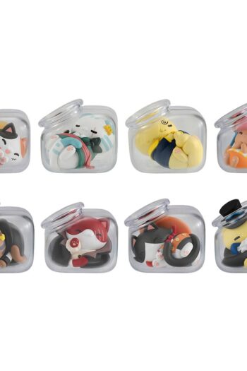 One Piece Mega Cat Project Trading Figure Good Night NyanPieceNyan! 3 cm Assortment (8)