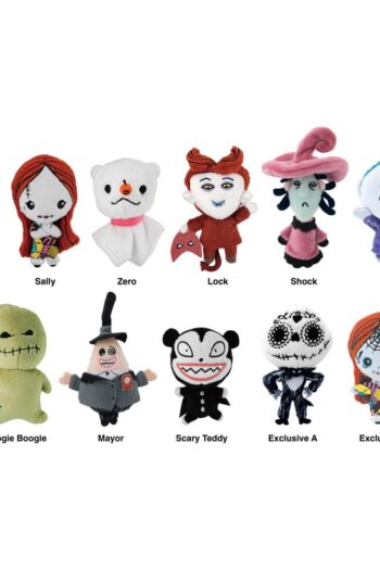Nightmare before Christmas Plush Bag Clips Display (24)