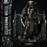 The Alien vs. Predator Museum Masterline Series Statue 1/3 Scar Predator Deluxe Version 93 cm