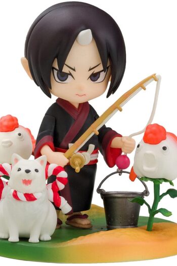Hozuki no Reitetsu Hakotoniwa PVC Statue Hozuki & Shiro 11 cm