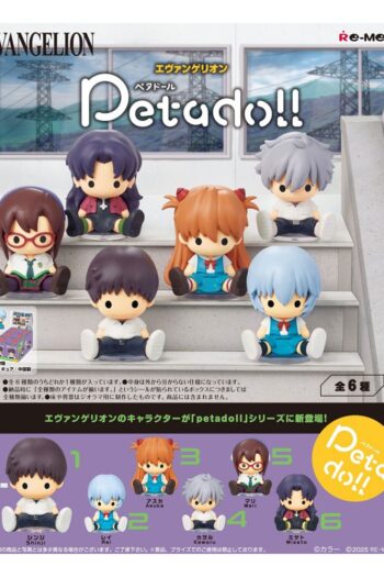 Neon Genesis Evangelion Petadoll Mini Figures Display (6)