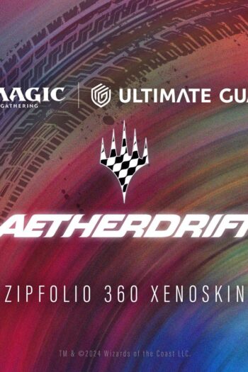 Ultimate Guard Zipfolio 360 Xenoskin Magic: The Gathering "Aetherdrift" - Revved-Up Racers