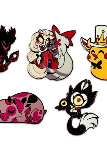 Hazbin Hotel Enamel Pins Set 5 cm (6)