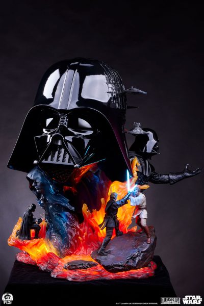 Darth Vader Star Wars Fine Art Bust 1/1 Statua PCS by Premium Collectibles Studio - immagine 9