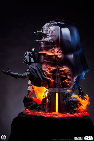 Darth Vader Star Wars Fine Art Bust 1/1 Statua PCS by Premium Collectibles Studio - immagine 13
