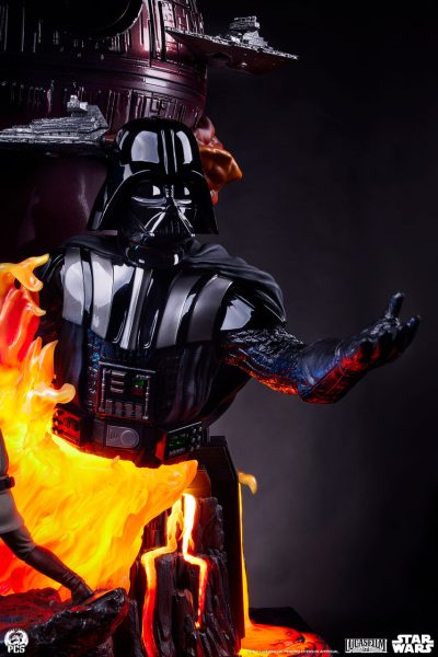 Darth Vader Star Wars Fine Art Bust 1/1 Statua PCS by Premium Collectibles Studio - immagine 19